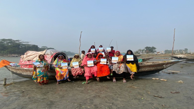 সামাজিক স্বীকৃতি ও রাষ্ট্রীয় সেবার দাবি মান্তা জেলে নারীদের