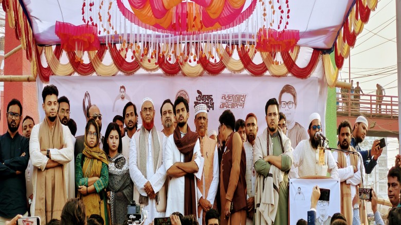 ভালুকায় ডা. জাহিদের পক্ষে ভোট চাইলেন আসিফ মাহমুদ