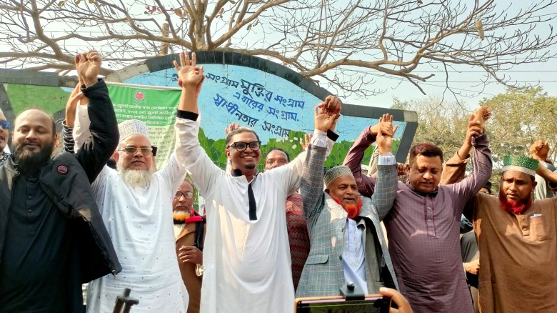 আমরা নতুন সমাজ গড়ার সময় হিন্দু-মুসলমান বিভেদ করবো না: রাশেদ প্রধান