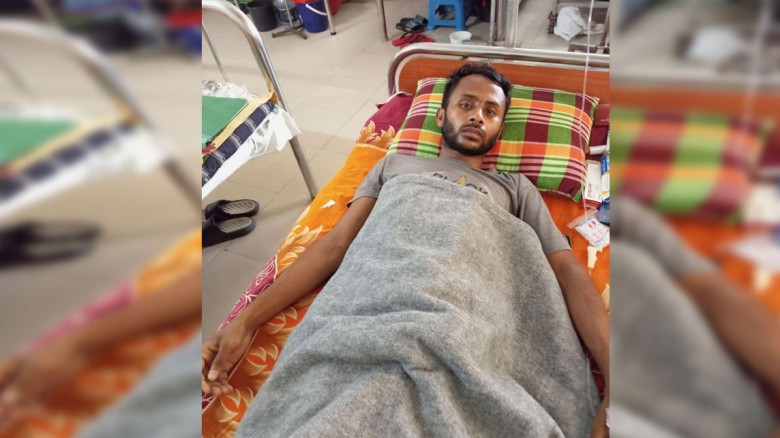 ব্লাড ক্যান্সারে লড়ছেন পীরগাছার রাকিব, বাঁচাতে প্রয়োজন ১৫ লাখ টাকা