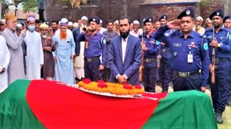 টাঙ্গাইল-৮ আসনের সাবেক এমপি ভিপি জোয়াহেরের রাষ্ট্রীয় মর্যাদায় দাফন