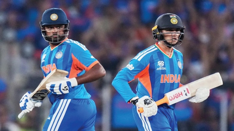 টি-টোয়েন্টি বিশ্বকাপ ফাইনালে রানের পাহাড় গড়ল ভারত