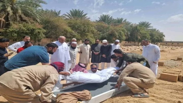 সৌদিতে মিসাইল হামলায় নিহত কটিয়াদীর বাচ্চু মিয়ার দাফন সম্পন্ন