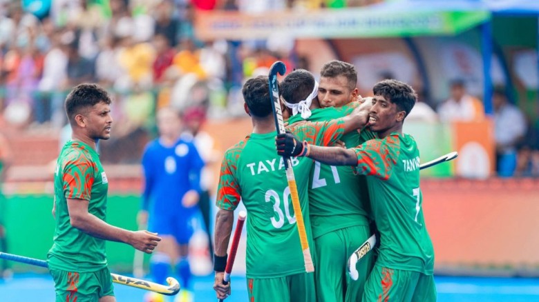 এশিয়ান গেমস হকি বাছাইয়ে বাংলাদেশের শুভ সূচনা