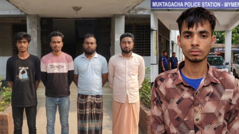 ময়মনসিংহে অটোরিকশা চালক হত্যার রহস্য উদ্ঘাটন: গ্রেফতার ৫