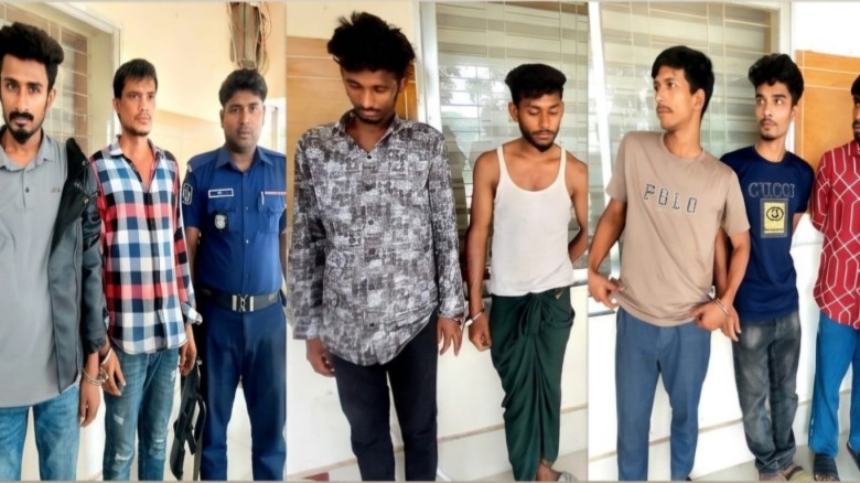 মাগুরার মহম্মদপুরে ইয়াবাসহ ৭ মাদকসেবী আটক