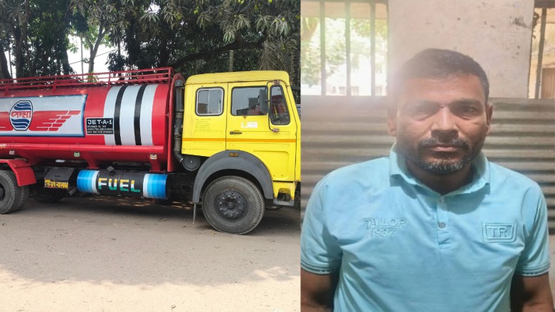শিবপুরে ১৮ হাজার লিটার ডিজেলসহ লরি জব্দ, চালক আটক