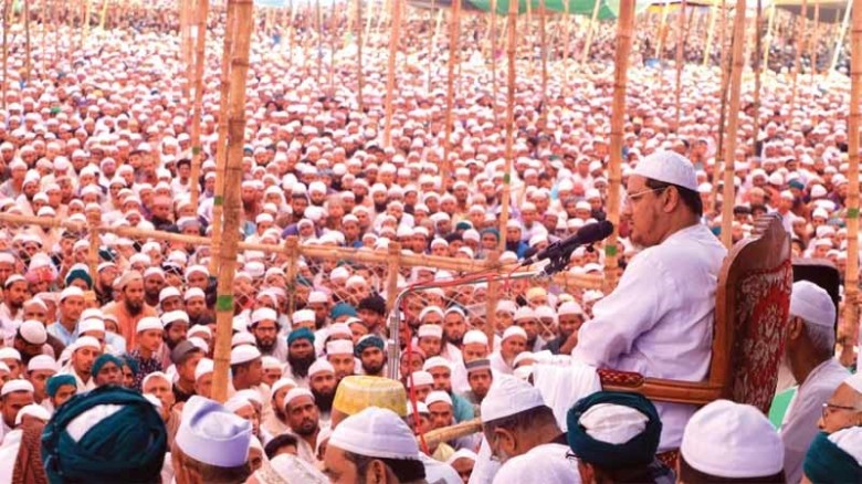 চরমোনাই ময়দানে আজ অনুষ্ঠিত হবে দেশের বৃহত্তম জুমা