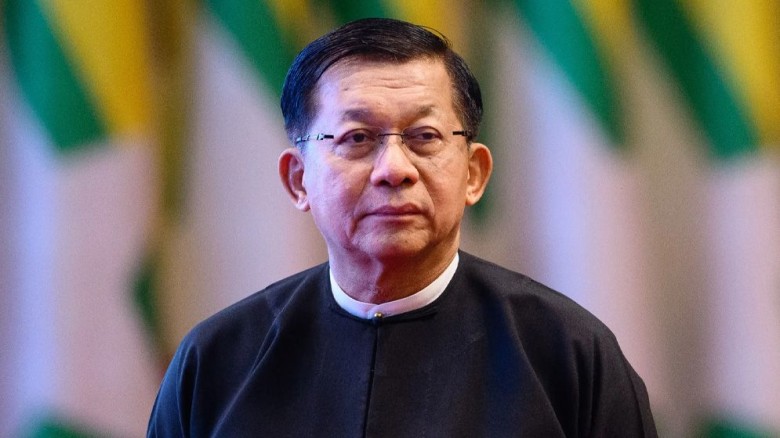 আলোচনায় মিয়ানমারের নতুন প্রেসিডেন্ট মিন অং হ্লাইং