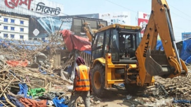 ঢাকা-চট্টগ্রাম মহাসড়কে ৫ শতাধিক অবৈধ স্থাপনা উচ্ছেদ