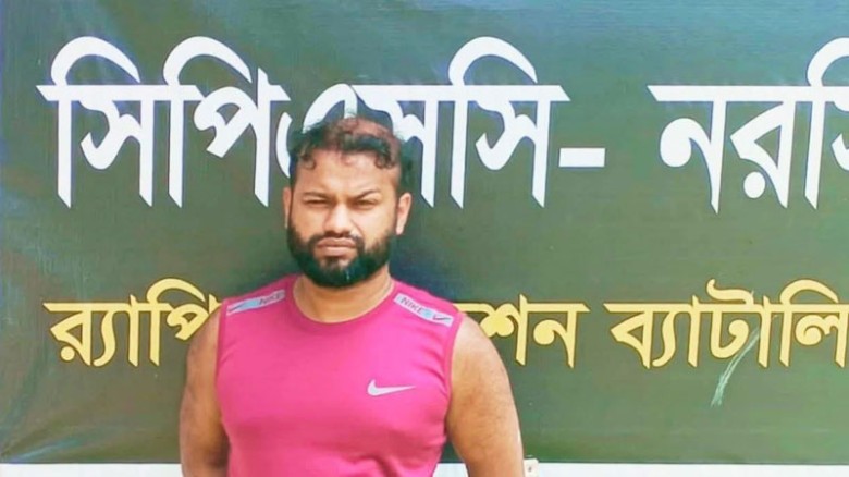 র‍্যাবের অভিযানে ‘শুটার সানি’ গ্রেপ্তার