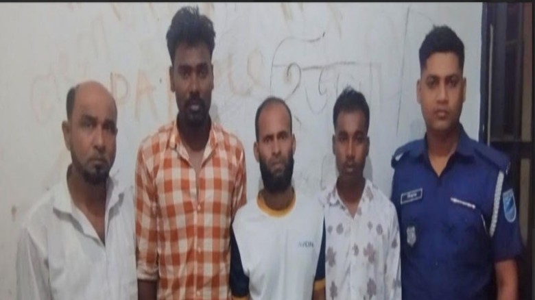 ভাঙ্গায় ৪ জুয়াড়ি গ্রেপ্তার