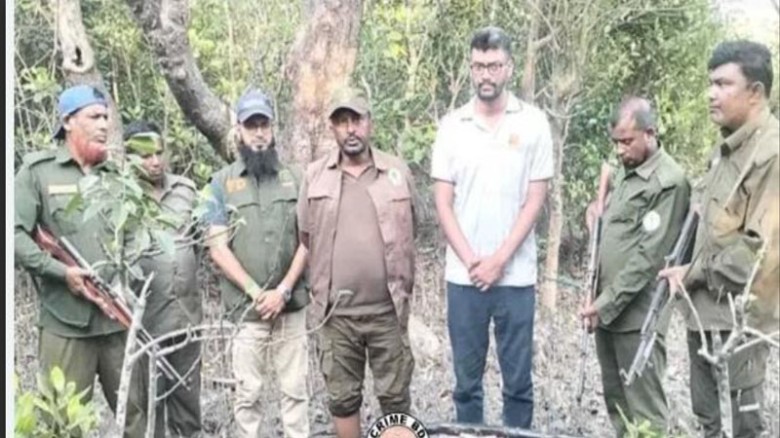 বনদস্যুদের সঙ্গে বন বিভাগের গুলিবিনিময়