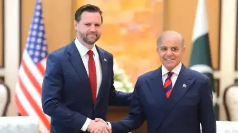 শাহবাজ শরিফ-জেডি ভ্যান্সের বৈঠক