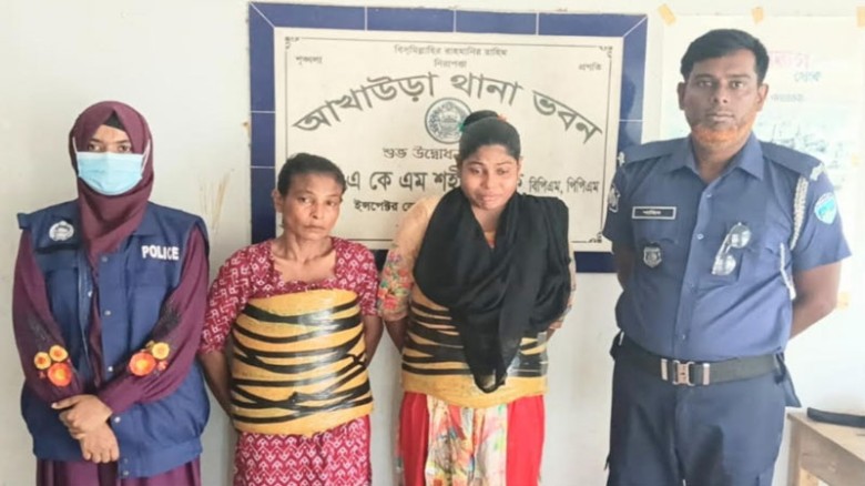 গাঁজাসহ দুই নারী মাদক কারবারি গ্রেপ্তার