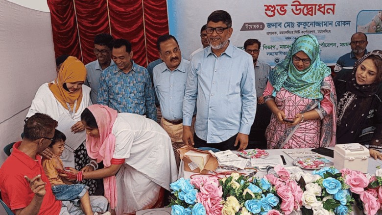 মসিকে ৫৮ হাজার শিশুর টিকাদান শুরু