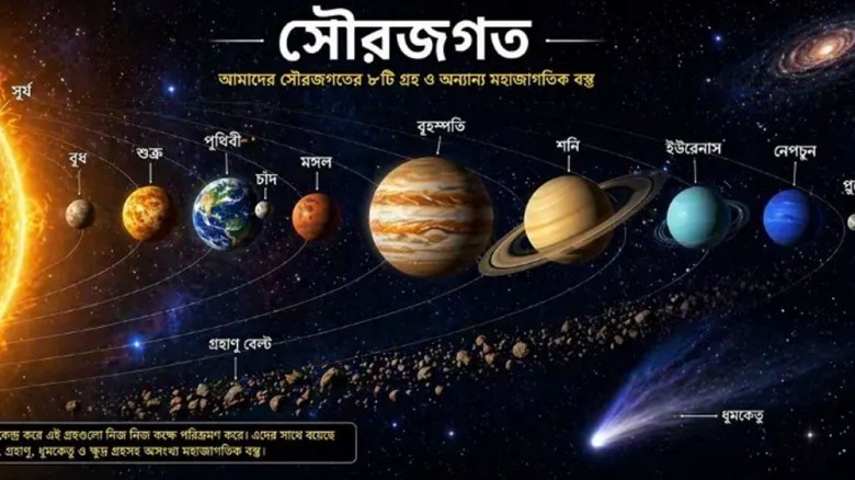 শনির বলয় থেকে বৃহস্পতির ঝড়, সৌরজগতের বিস্ময়কর রহস্য