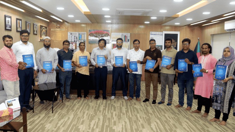 গোবিপ্রবিতে ‘গবেষণা সংকলন’এর মোড়ক উন্মোচন