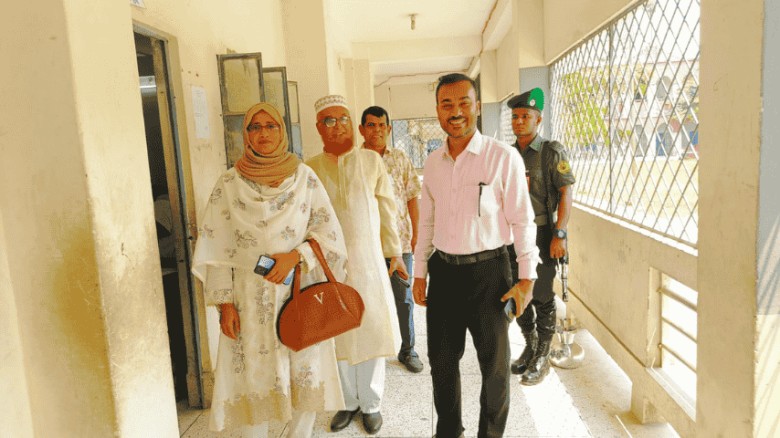 কালীগঞ্জে শান্তিপূর্ণ পরিবেশে এসএসসি পরীক্ষা শুরু