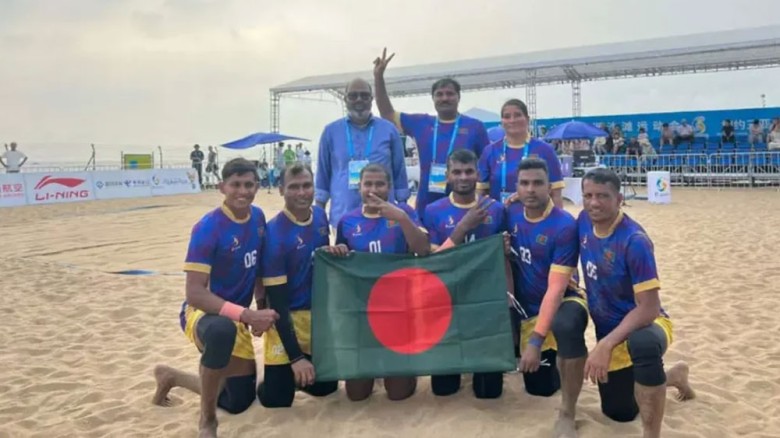 এশিয়ান বিচ গেমসে এক দিনে দুই জয় বাংলাদেশের