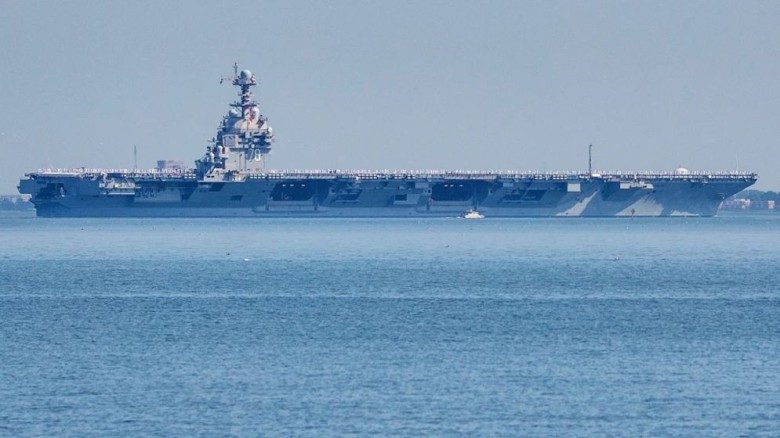 দেশে ফিরছে বিশ্বের বৃহত্তম যুদ্ধজাহাজ ‘ইউএসএস জেরাল্ড আর ফোর্ড’