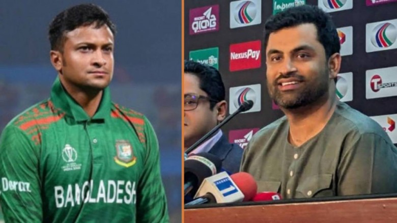 সাকিবের দেশে ফেরা নিয়ে মুখ খুললেন তামিম