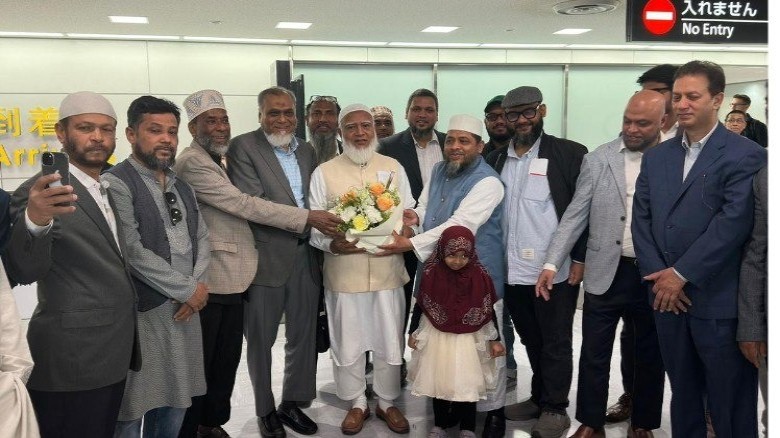 জাপানে পৌঁছেছেন বিরোধীদলীয় নেতা ডা. শফিকুর রহমান