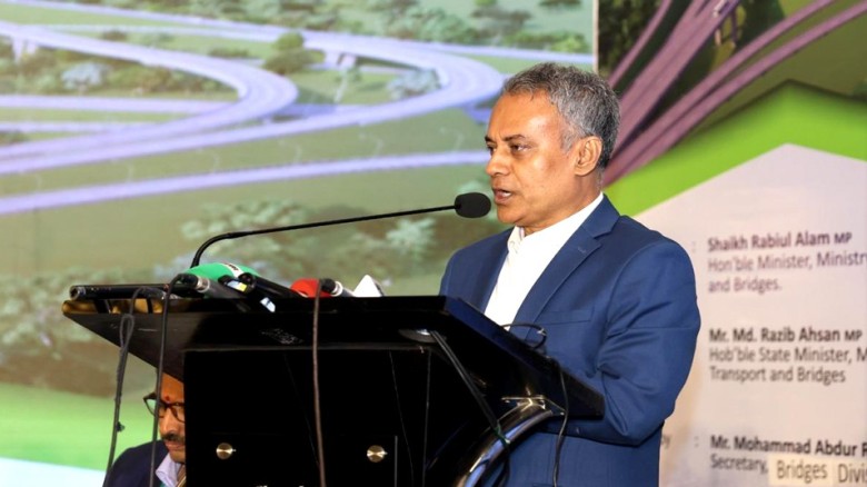 ঢাকা ইস্ট-ওয়েস্ট এক্সপ্রেসওয়ে বাস্তবায়নে সমন্বিত উদ্যোগের আহ্বান সেতুমন্ত্রীর
