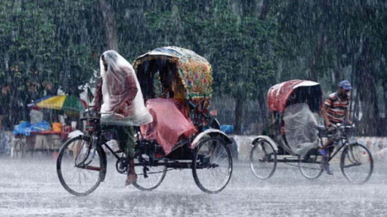 ৫ বিভাগে ঝোড়ো হাওয়াসহ বৃষ্টির সম্ভাবনা