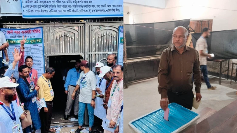 দীর্ঘ ২২ বছর পর ফেনী শহর ব্যবসায়ী সমিতির নির্বাচন অনুষ্ঠিত
