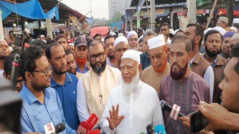 আফ্রিকার জঙ্গল থেকে কেউ এখানে এসে চাঁদাবাজি করে না: জামায়াত আমির