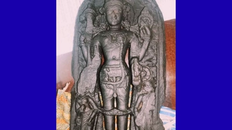 বীরগঞ্জে প্রাচীন বিষ্ণুমূর্তি উদ্ধার, আটক ২
