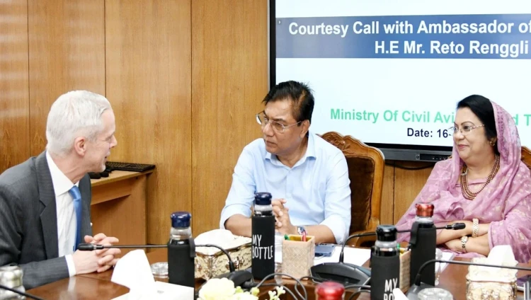 থার্ড টার্মিনালের গ্রাউন্ড হ্যান্ডলিংয়ে আগ্রহী সুইজারল্যান্ড