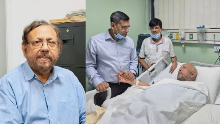 অধ্যাপক ডা. পাভেলকে দেখতে হাসপাতালে প্রধানমন্ত্রীর ব্যক্তিগত চিকিৎসক