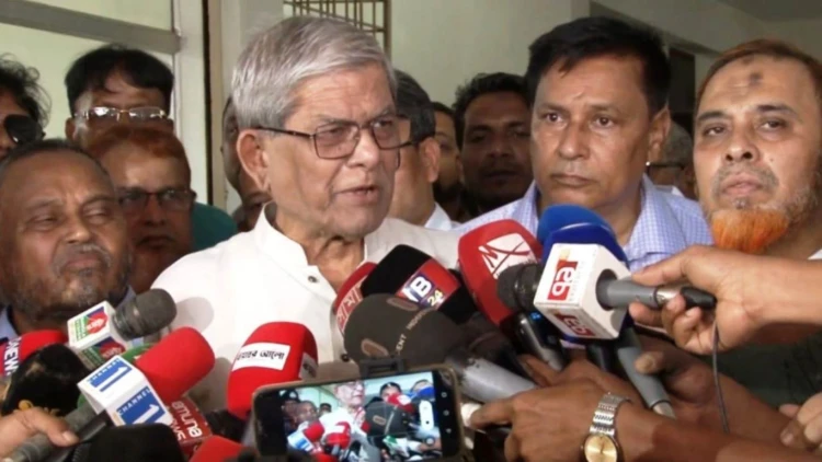 বিএনপিকে যারা ফ্যাসিবাদের দল বলে, তাদের জ্ঞানের অভাব রয়েছে: মির্জা ফখরুল