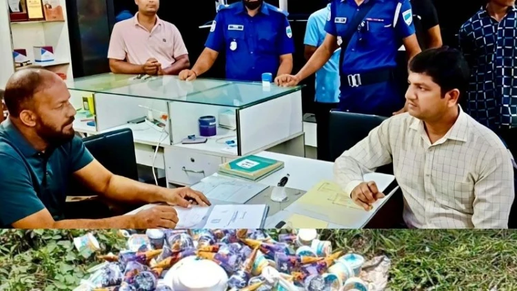 মহম্মদপুরে অবৈধ আইসক্রিম কারখানায় জরিমানা