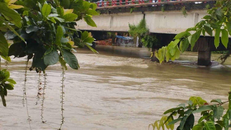 পাহাড়ি ঢলে বাড়ছে মনু নদীর পানি, মৌলভীবাজার-হবিগঞ্জে বন্যার আশঙ্কা
