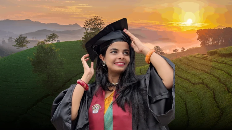 চা বাগান থেকে অন্ধ্র বিশ্ববিদ্যালয়ে পিএইচডি গবেষক চম্পা নাইডু