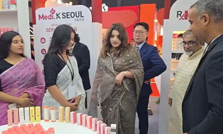 আইসিসিবির কসমেটিকা ঢাকা ২০২৬ পরিদর্শন করলেন পররাষ্ট্র প্রতিমন্ত্রী শামা ওবায়েদ