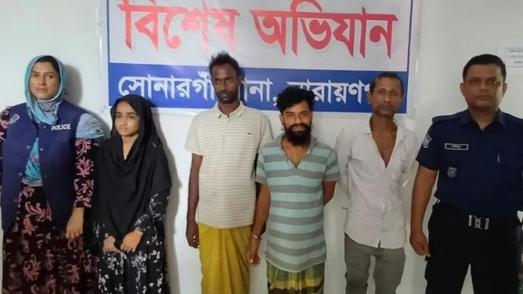 সোনারগাঁওয়ে মাদকসহ চার আসামি গ্রেপ্তার