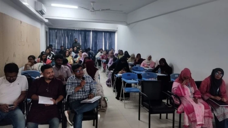 শান্ত-মারিয়াম বিশ্ববিদ্যালয়ে ইংরেজি বিভাগের থিসিস ডিফেন্স অনুষ্ঠিত