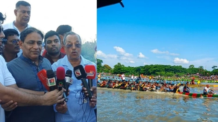 কালকিনিতে বিএনপির প্রতিষ্ঠাবার্ষিকীতে ঐতিহ্যবাহী নৌকা বাইচ অনুষ্ঠিত