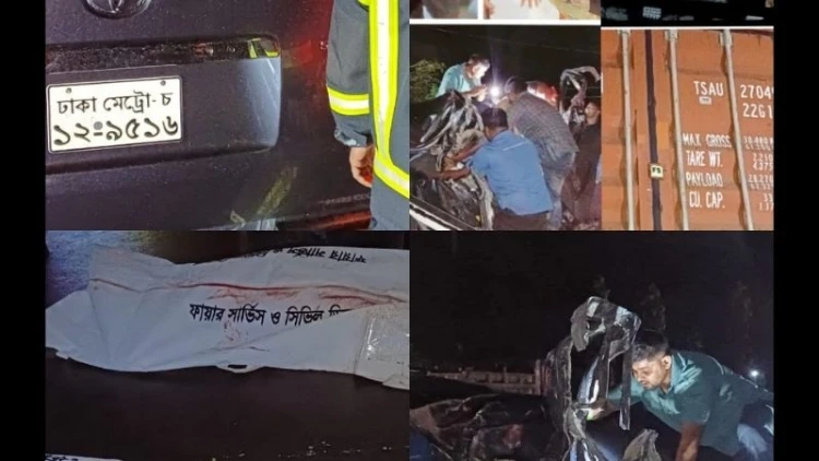 কর্ণফুলীতে বাসের ধাক্কায় দম্পতিসহ নিহত ৫