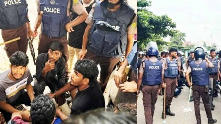 মিরপুরে উচ্ছেদ-সংঘাত, পুলিশের অভিযানে ৫ হকার গ্রেপ্তার