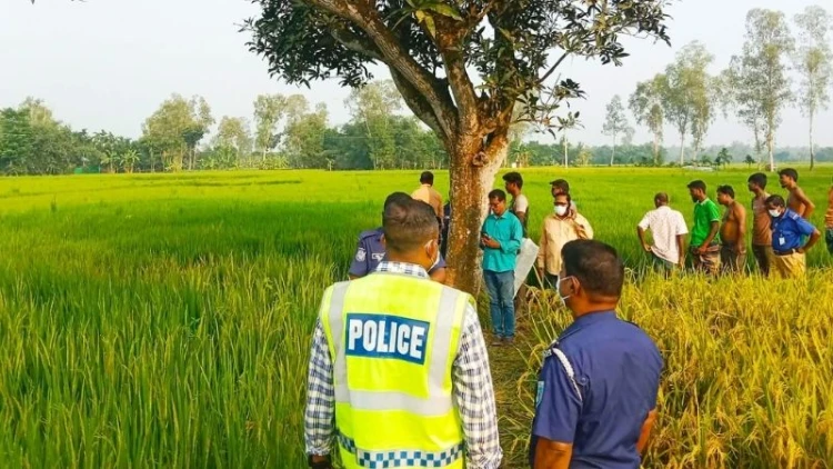 বীরগঞ্জে ধানক্ষেত থেকে কিশোরের লাশ উদ্ধার