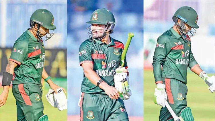 আফগানিস্তানের বিপক্ষে ব্যাটিং বিপর্যয়: ১৬০ রানে অলআউট বাংলাদেশ