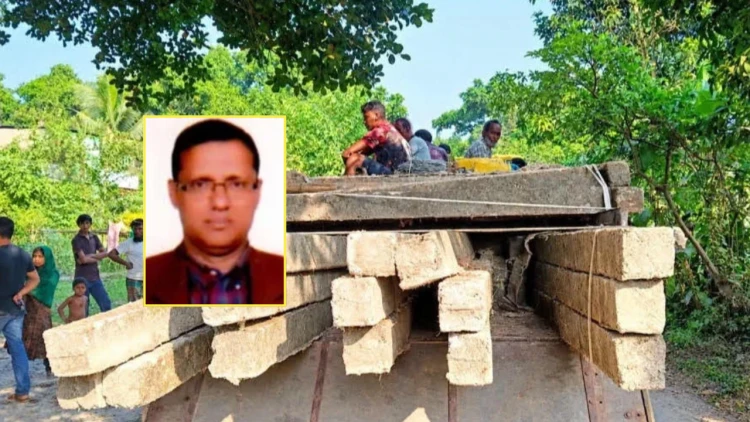 রায়গঞ্জে নিমগাছী মৎস্য প্রকল্পের সরকারি খুঁটি-তার ব্যক্তিগত বাড়িতে নেওয়ার অভিযোগ